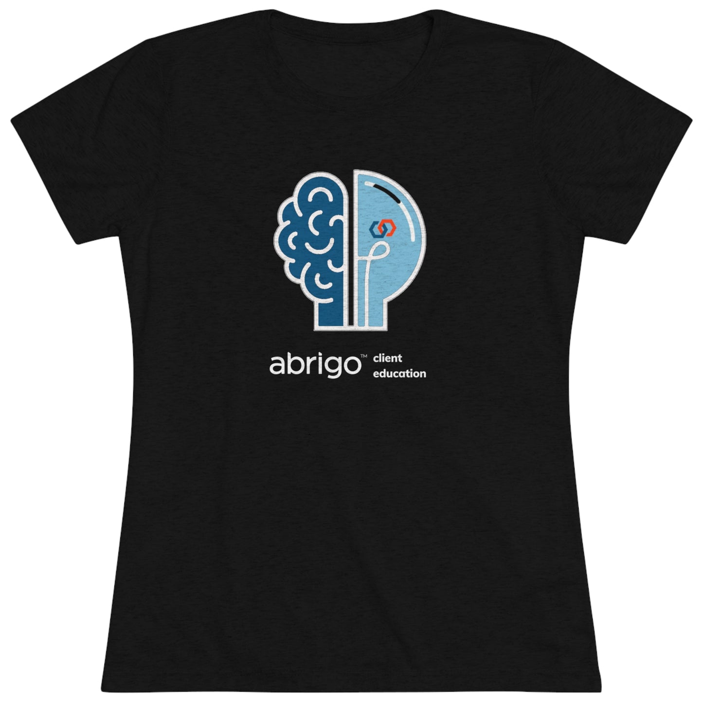 Abrigo CE Women's Triblend Tee (light logo)