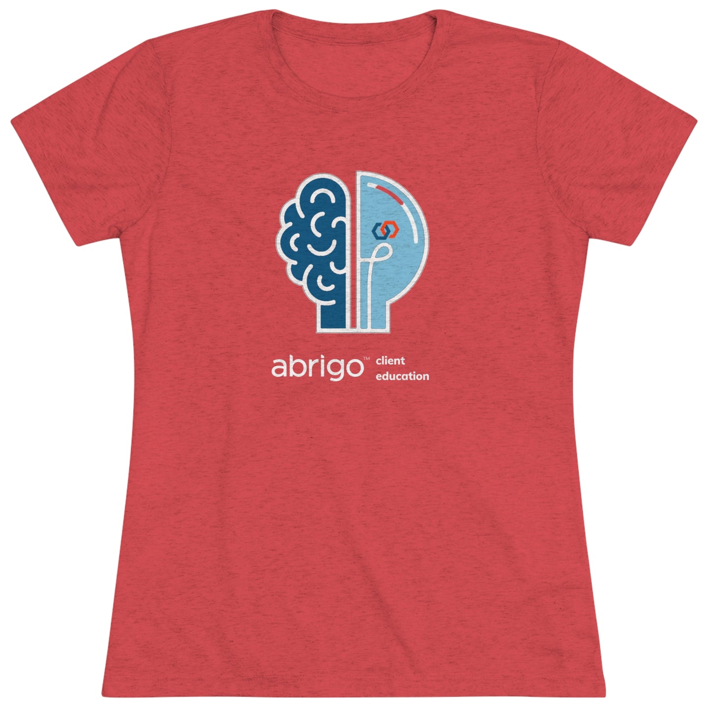 Abrigo CE Women's Triblend Tee (light logo)