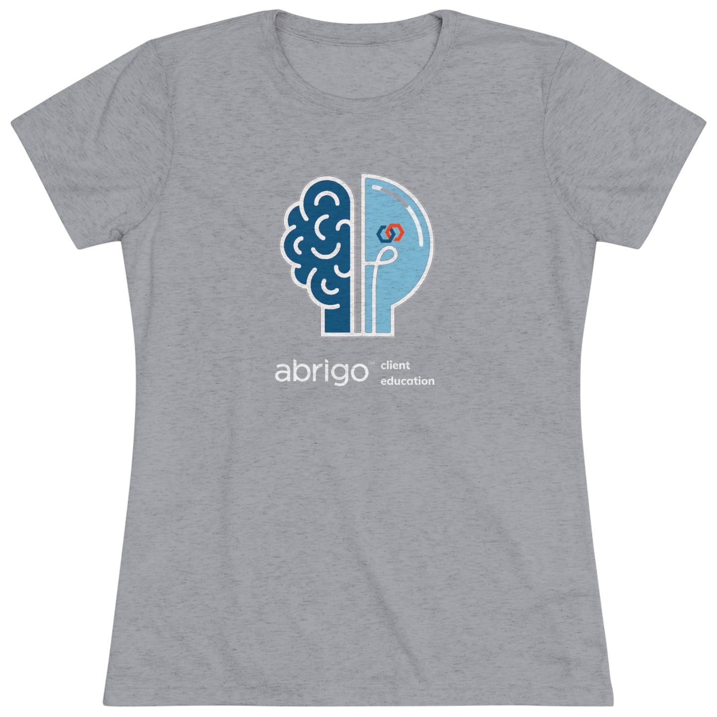 Abrigo CE Women's Triblend Tee (light logo)