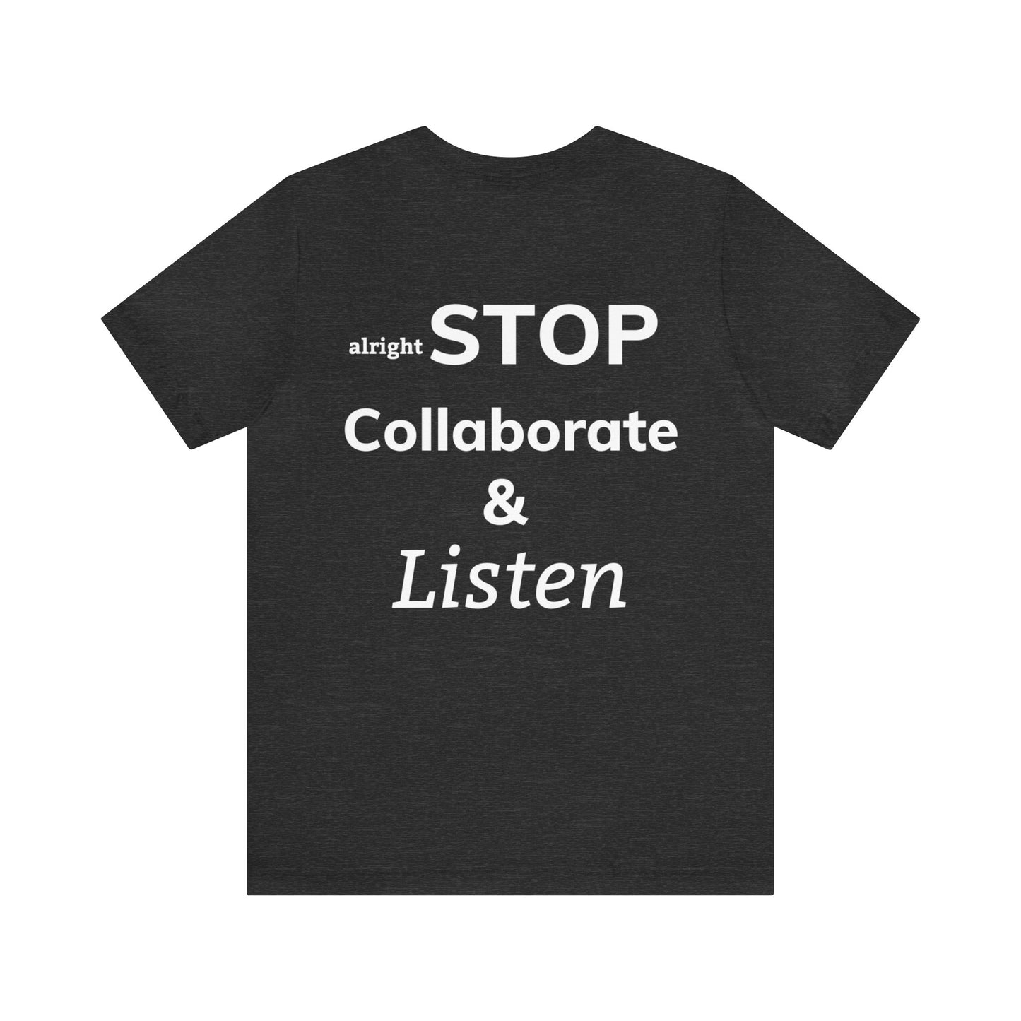 Abrigo CE Stop Collaborate & Listen