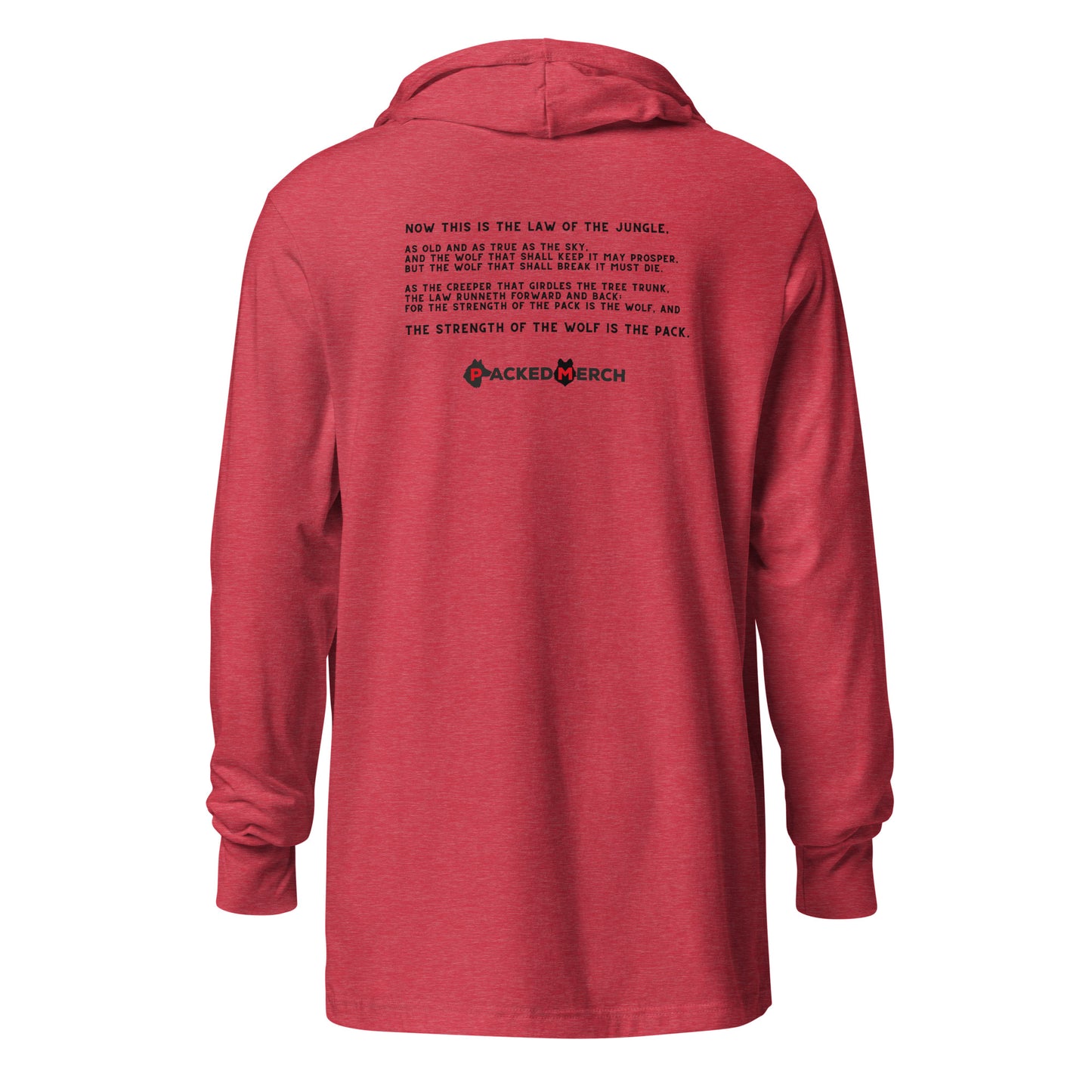 Law of the Jungle Long-Sleeve_T hoodie
