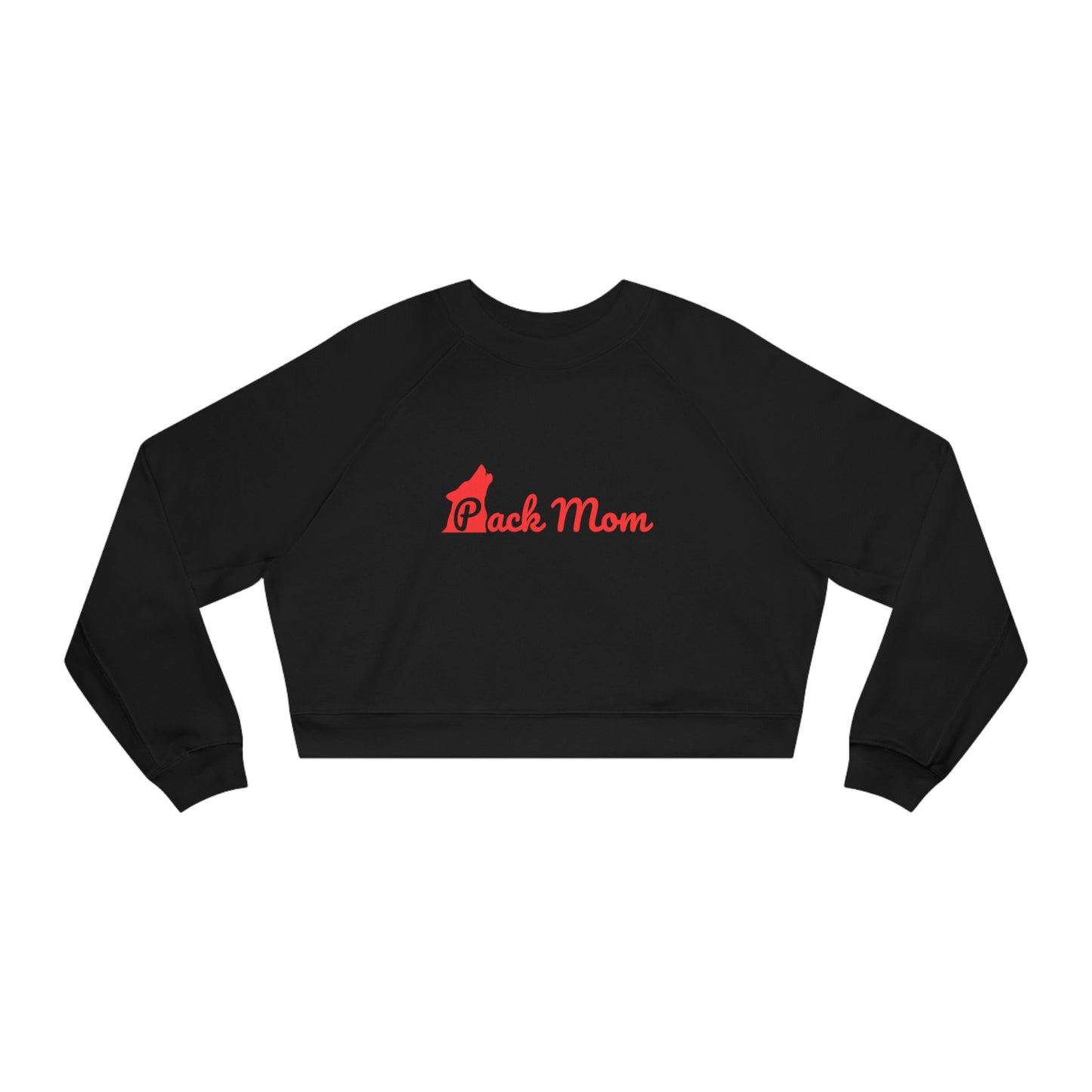 Pack Mom Cropped Fleece Pullover