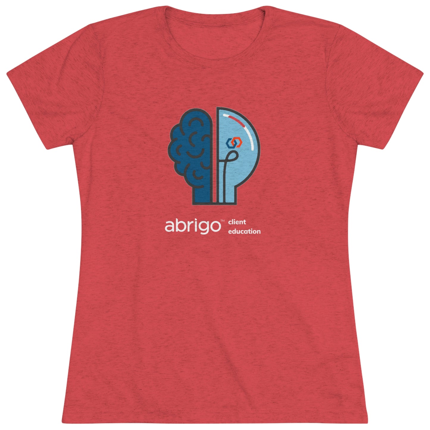 Abrigo CE Women's Triblend Tee (dark logo)