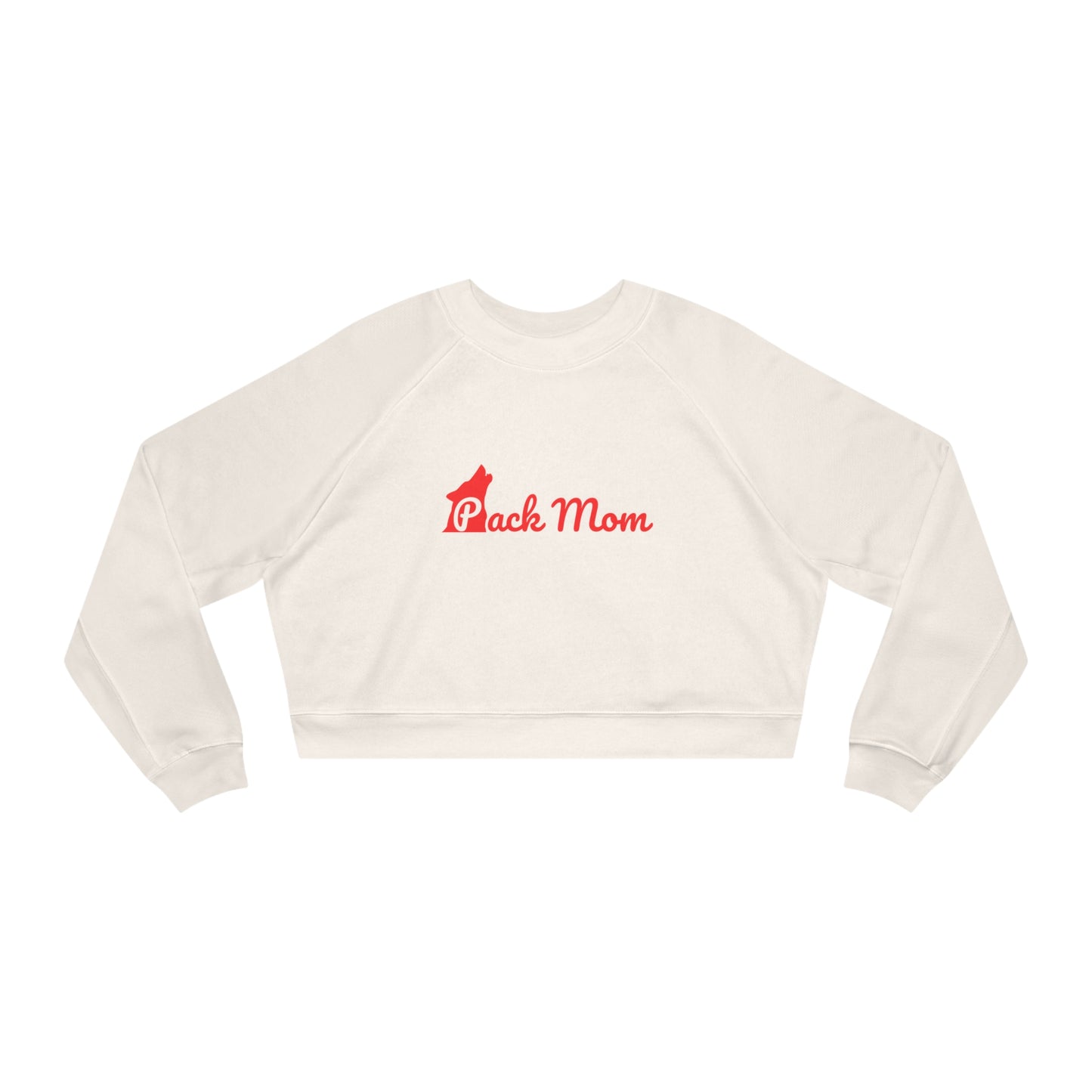 Pack Mom Cropped Fleece Pullover
