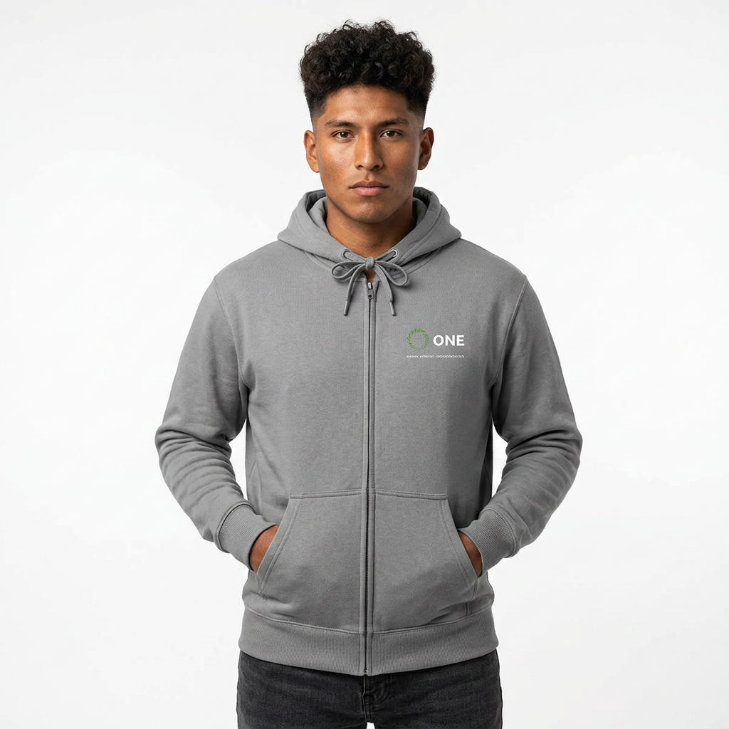 Embroidered Abrigo Professional Services Unisex Full-Zip Hooded Sweatshirt