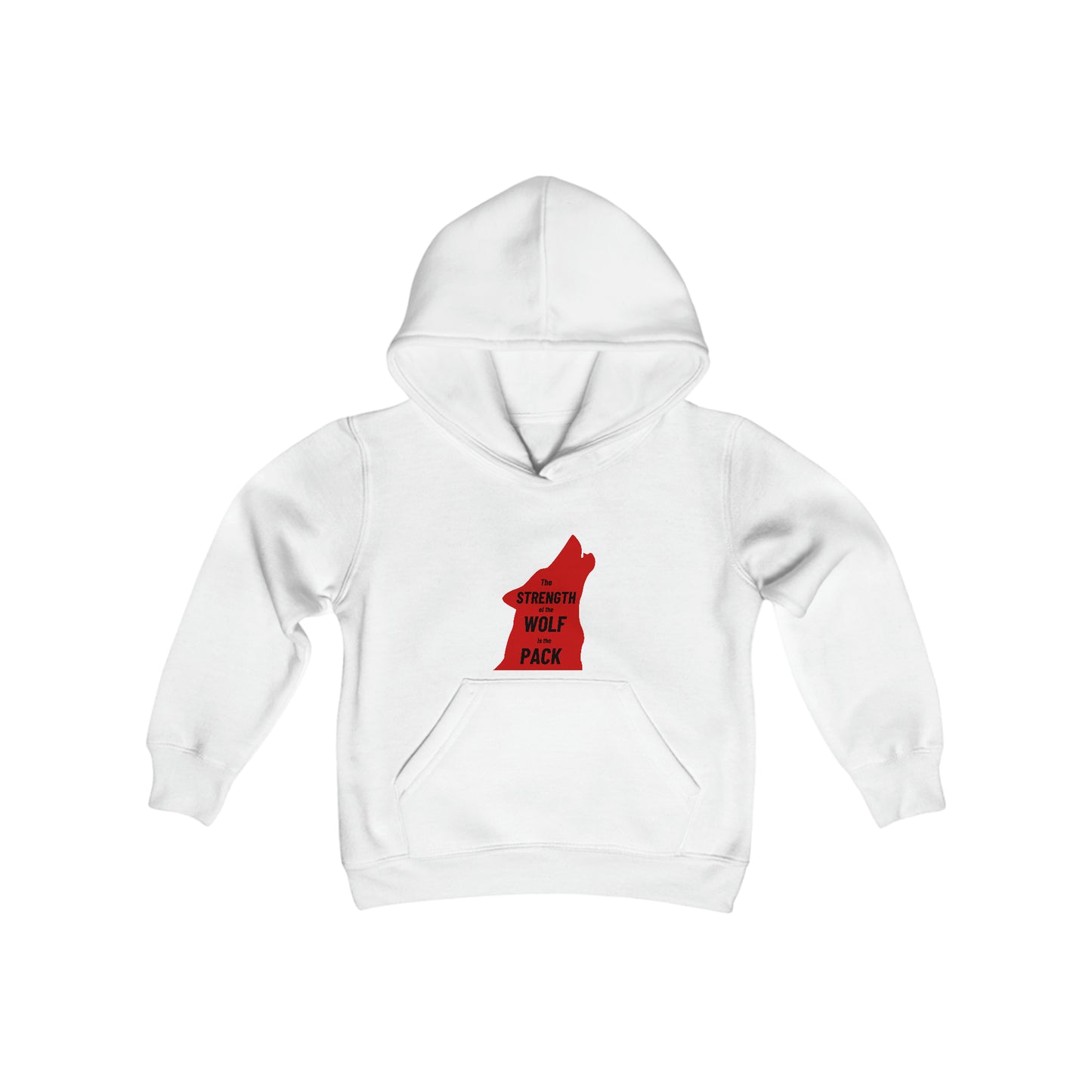 Strength of the Pack Youth Hoodie