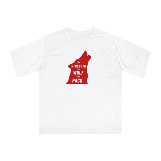 Strength of the Wolf Performance T (Red Logo)