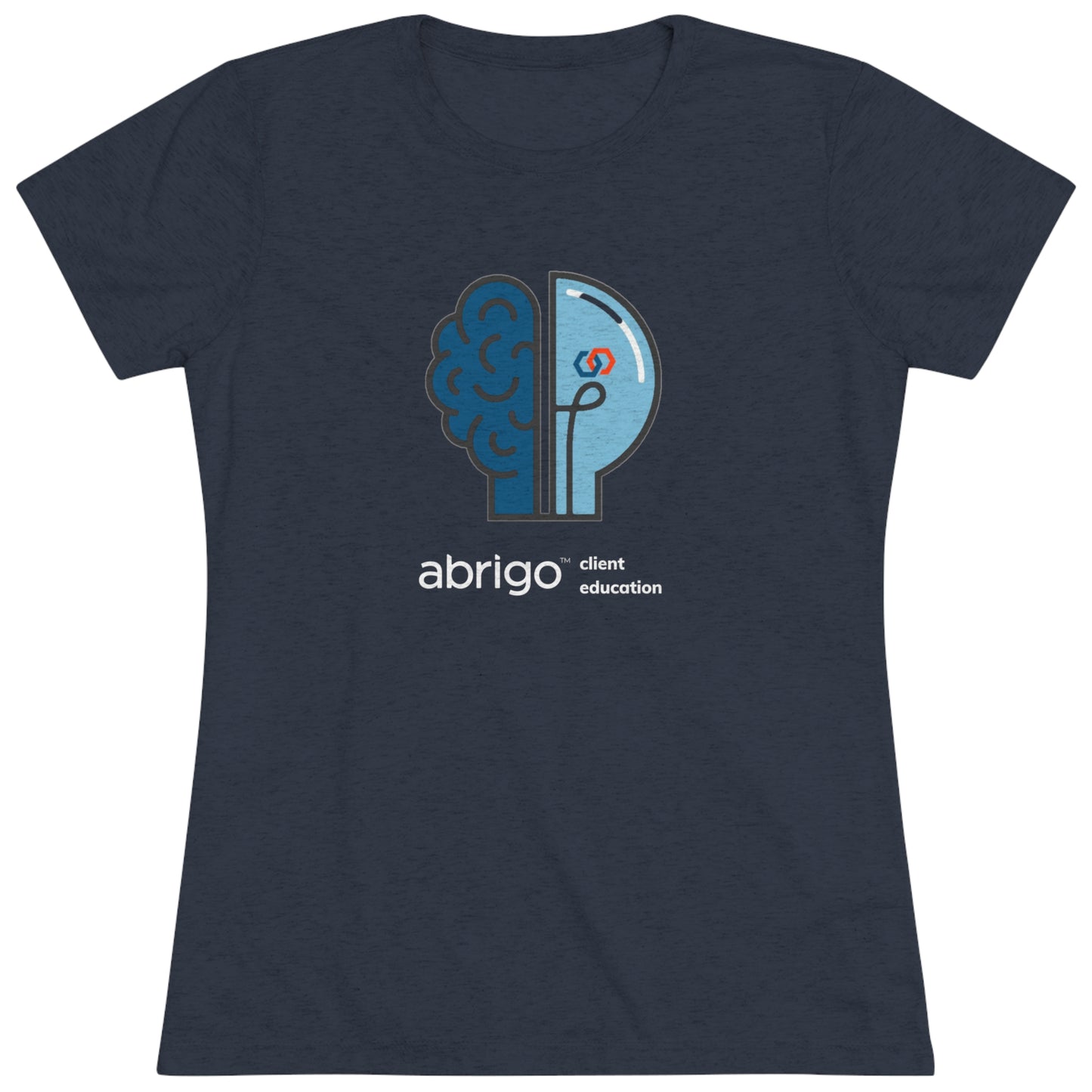 Abrigo CE Women's Triblend Tee (dark logo)