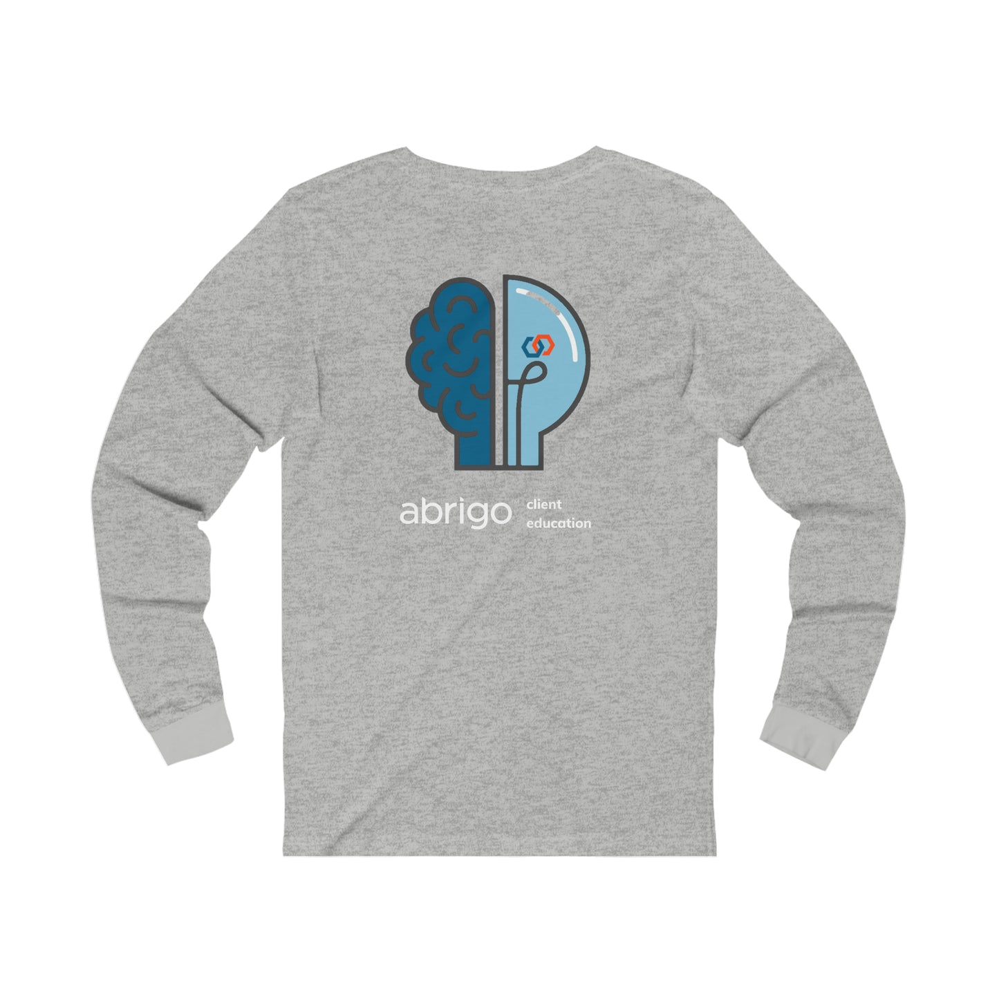 Abrigo CE Long Sleeve Front & Back (dark outline)