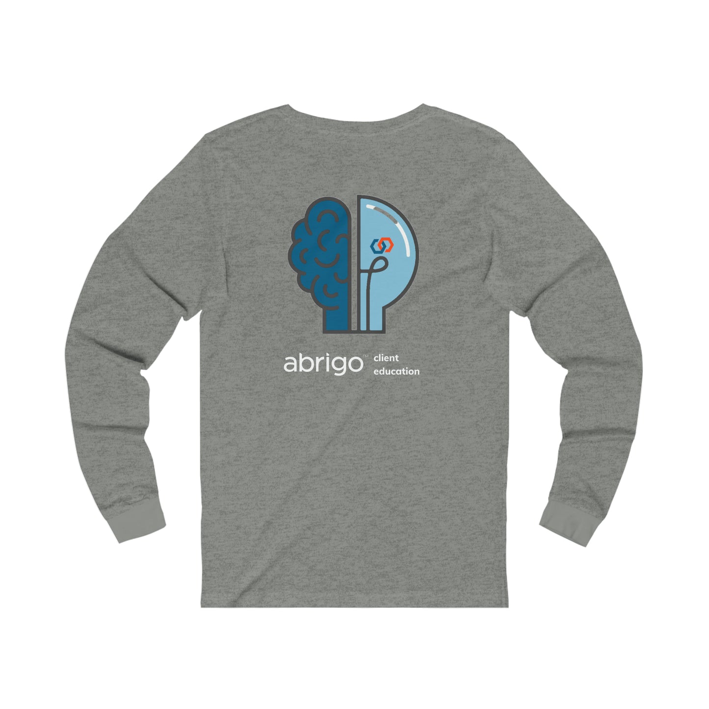 Abrigo CE Long Sleeve Front & Back (dark outline)