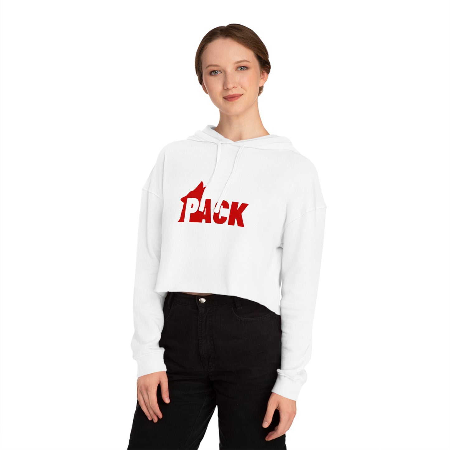 PACK Women’s Cropped Hooded Sweatshirt