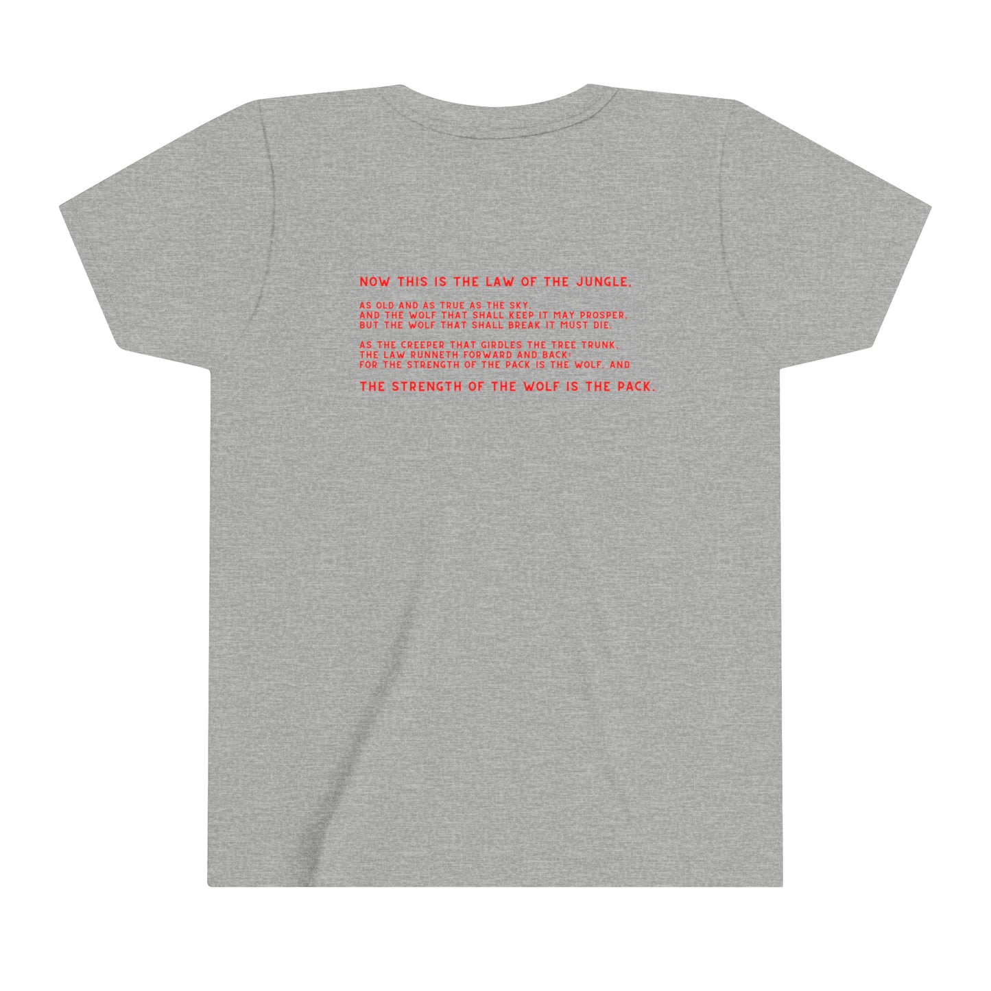 Law of the Jungle Kids T-Shirt