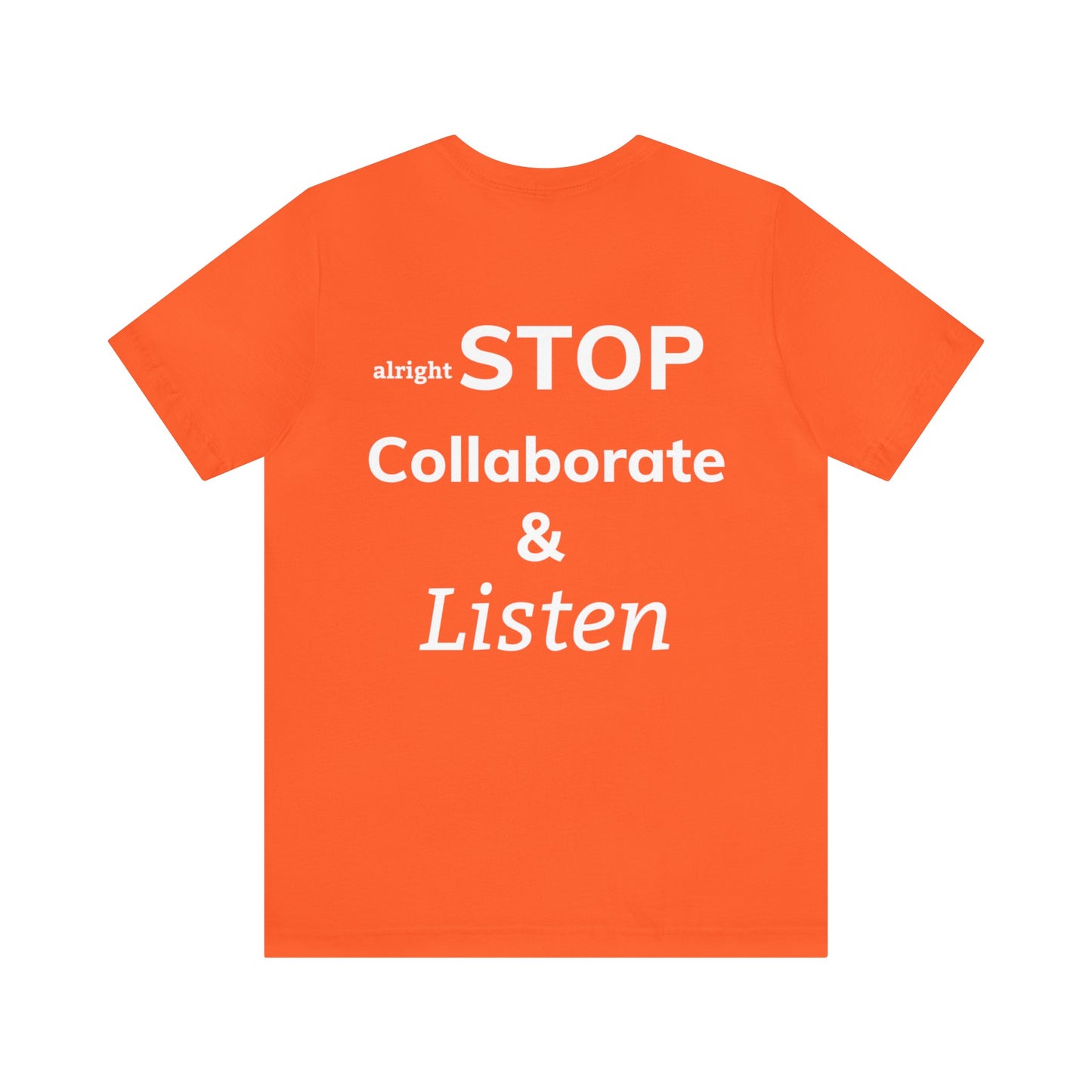 Abrigo CE Stop Collaborate & Listen