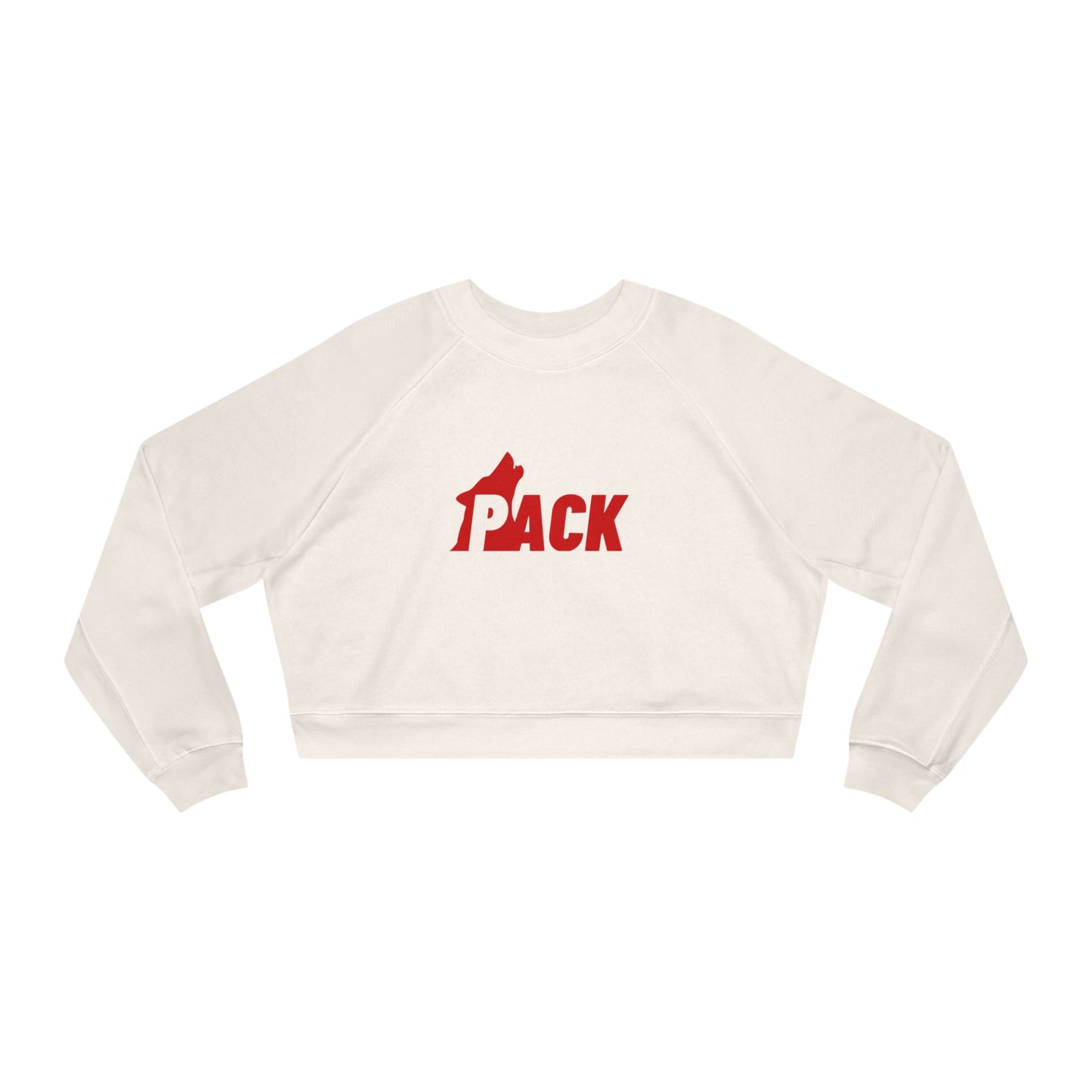 PACK Women's Cropped Fleece Crew