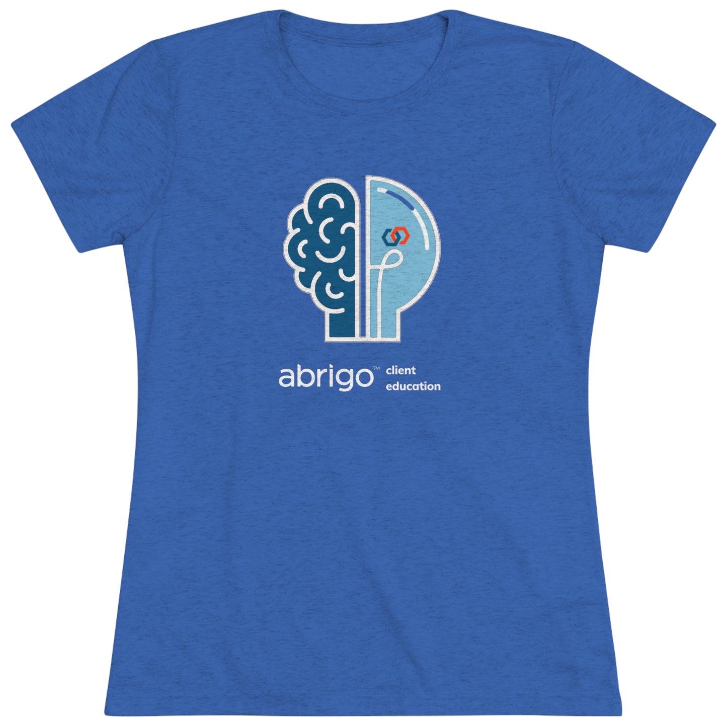 Abrigo CE Women's Triblend Tee (light logo)