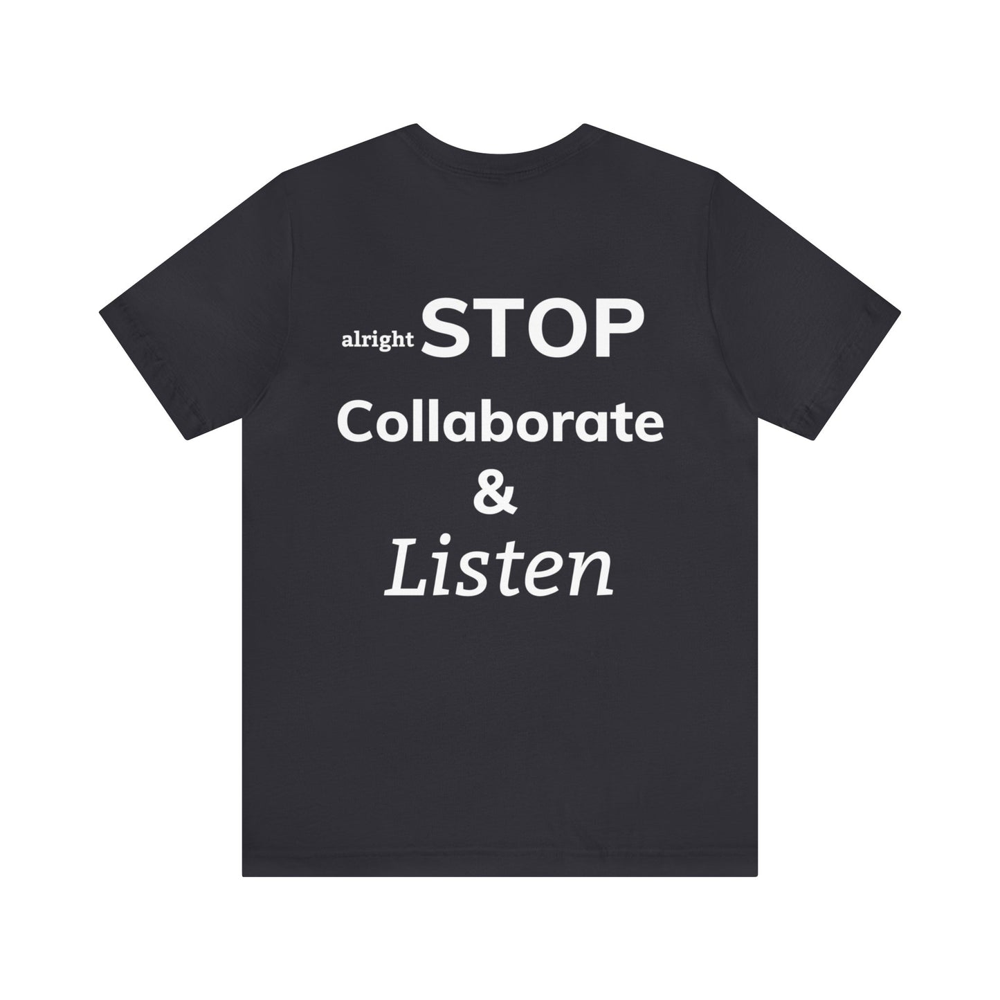 Abrigo CE Stop Collaborate & Listen