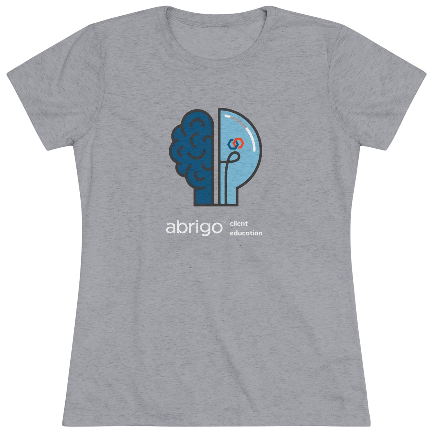 Abrigo CE Women's Triblend Tee (dark logo)