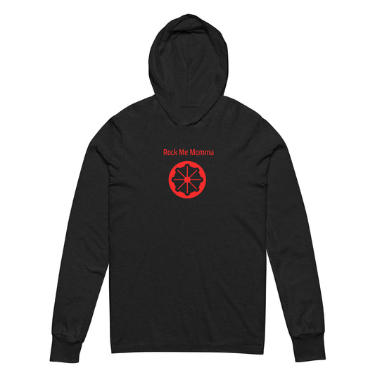 Rock Me Momma Hooded long-sleeve tee