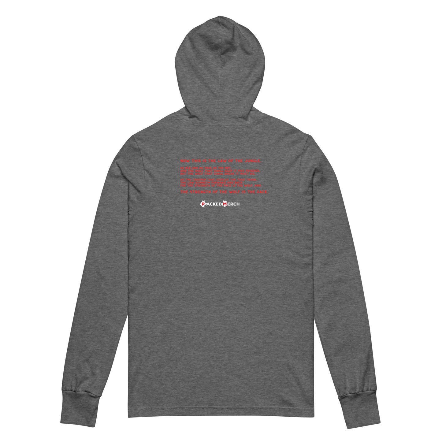 Law of the Jungle Long-sleeve T hoodie
