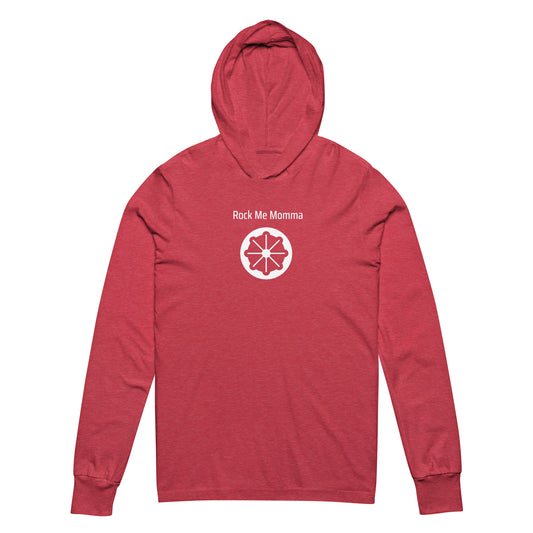 Rock Me Momma Hooded long-sleeve tee