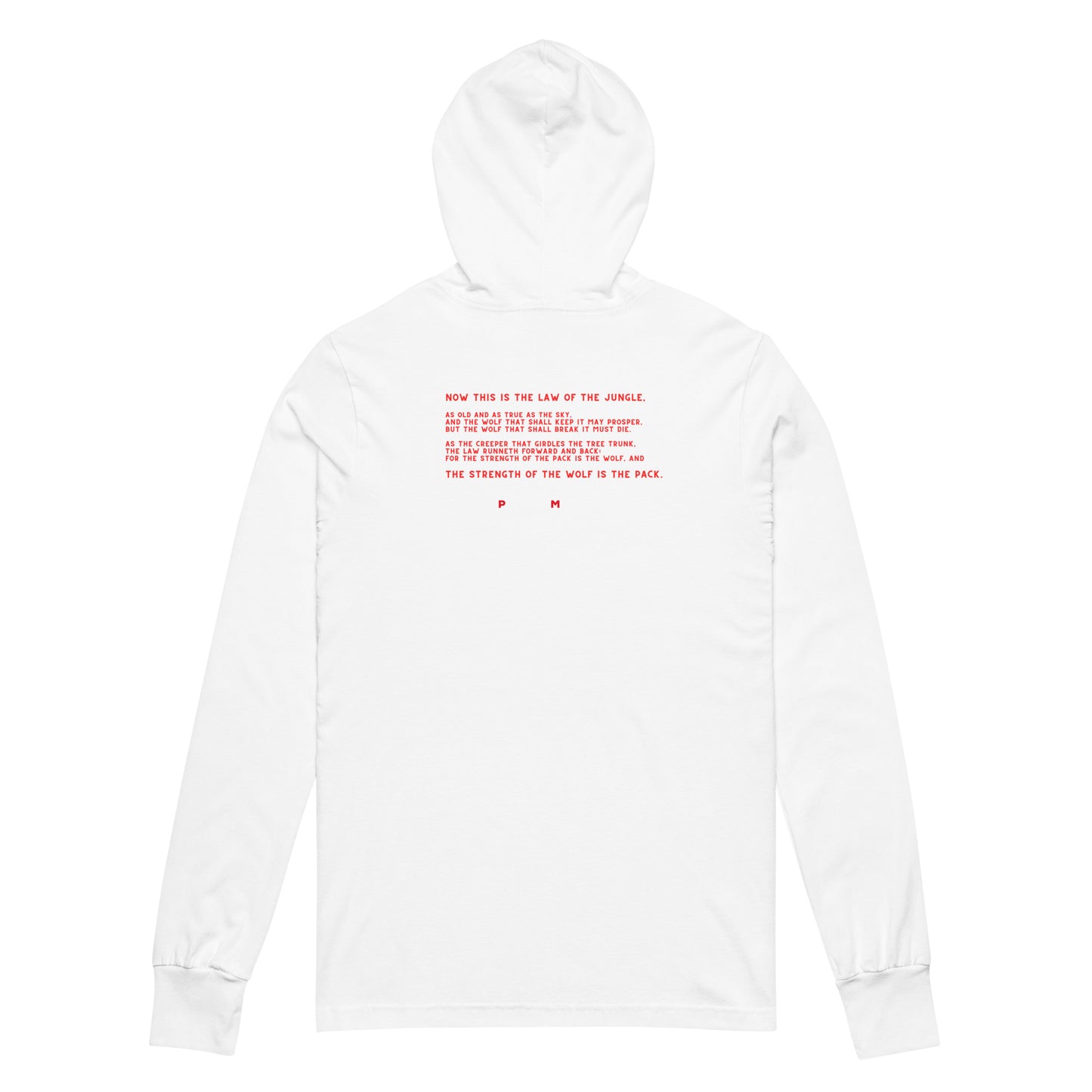 Law of the Jungle Long-sleeve T hoodie
