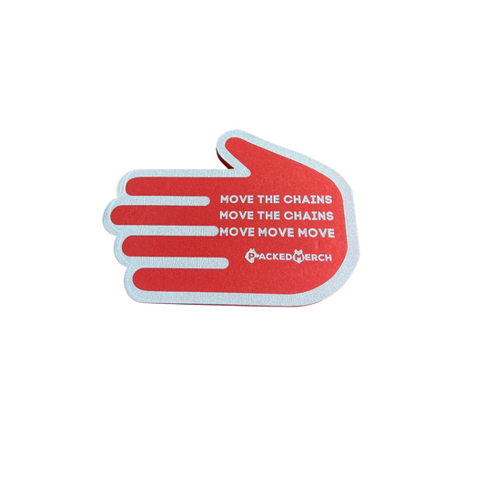 1ST Down Foam hand