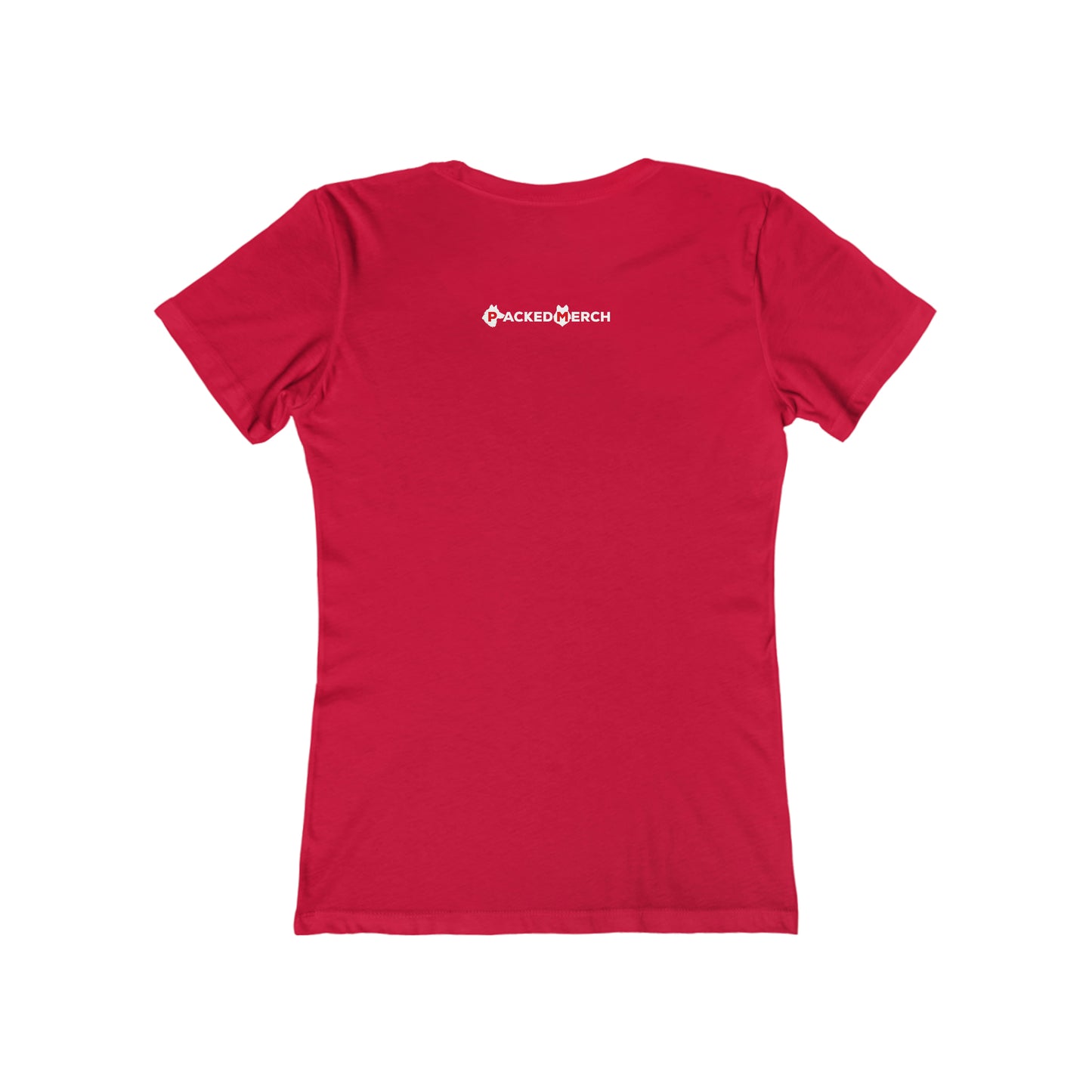 Red & White (Women's Boyfriend Tee)